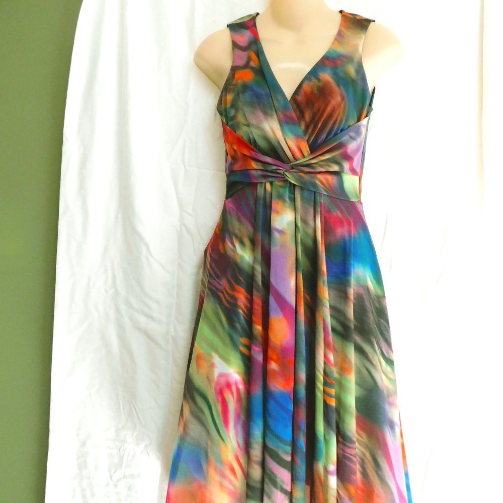 Elana Kattan S Watercolor Rainbow Dress
